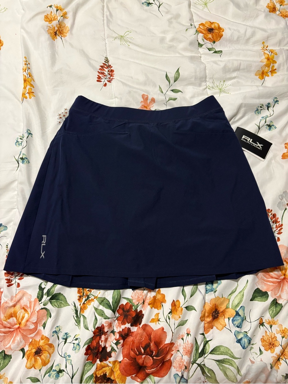 Ralph Lauren RLX Navy Athletic Skirt